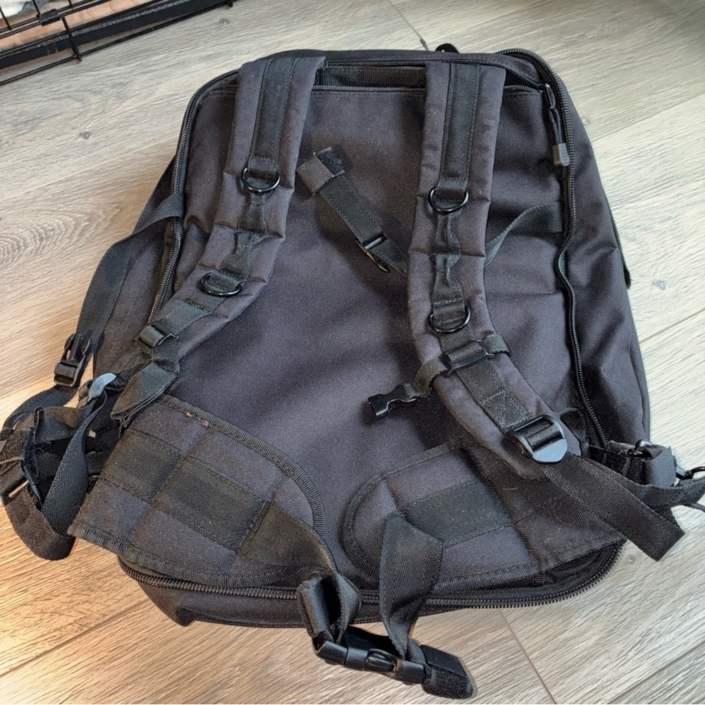 Tactical Black Backpack Mercury Large Military Gr… - image 2